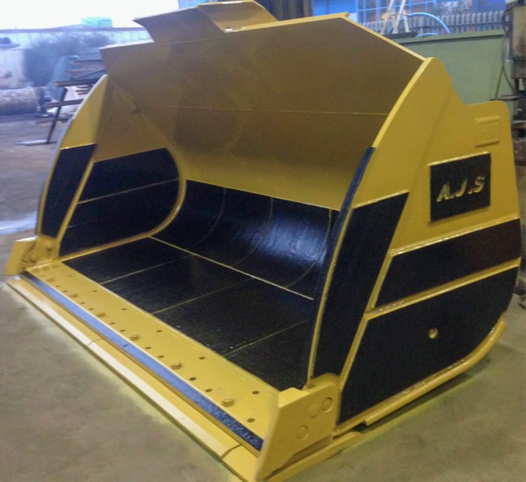 Digger Bucket Repairs, Manufacture and Servicing AJ Specialist Welding